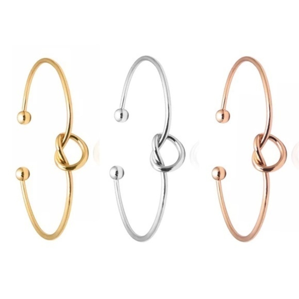 3/$30 ❤️ Knot Bangle - Picture 2 of 6